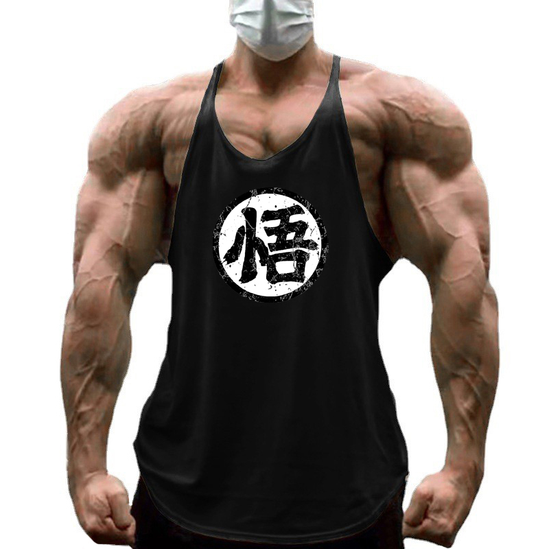 Tank Top Muscle - 체육관 피트니스 보디 빌딩 멜빵 티셔츠