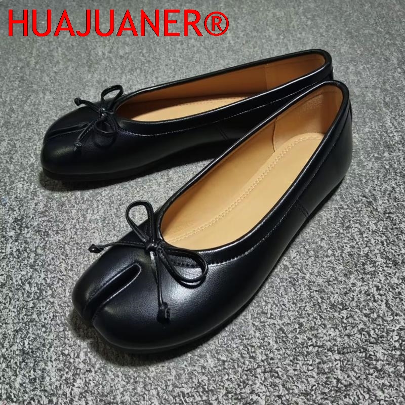 Espadrille Slip On - 2026 스플릿 토 여성 발레 플랫