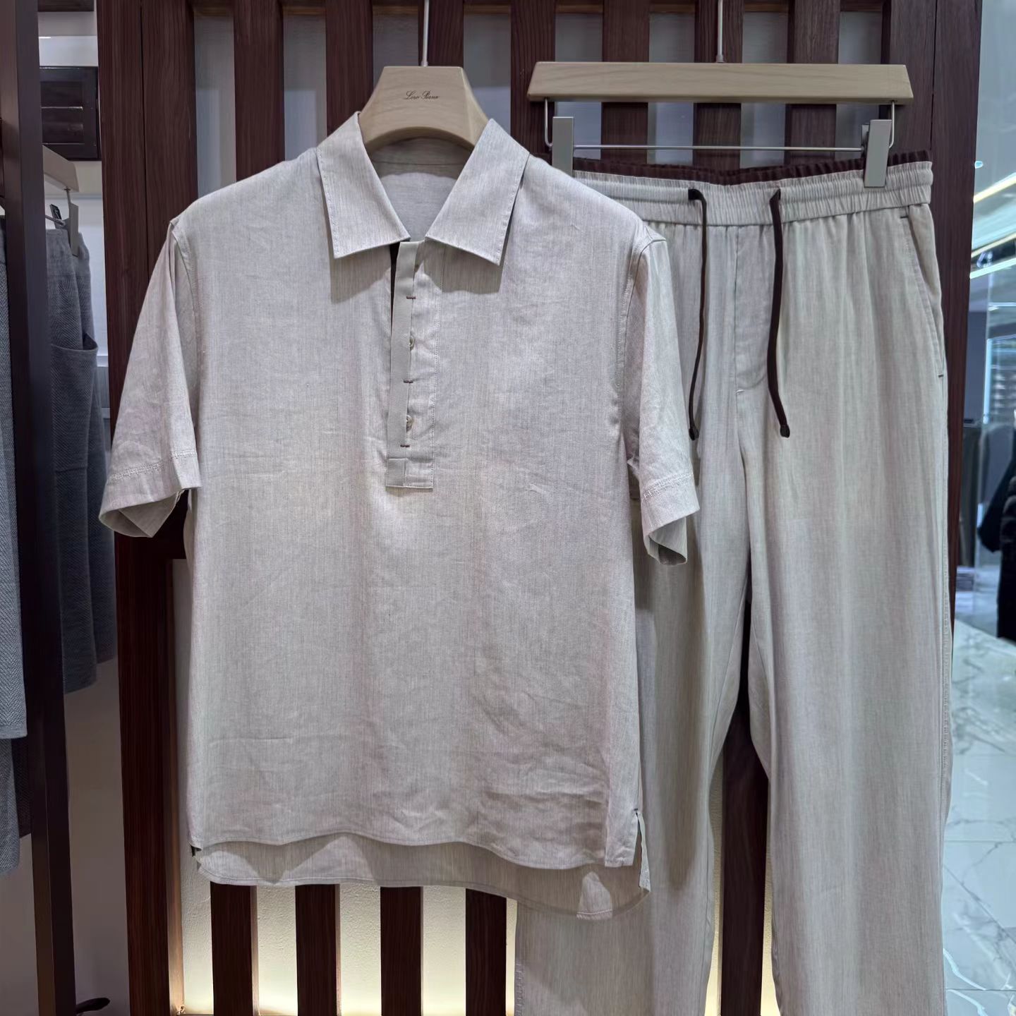여름 캐주얼 고급 남성 단색 매칭 바지 정장 - Short Linen Drawstring 리뷰 및 가격