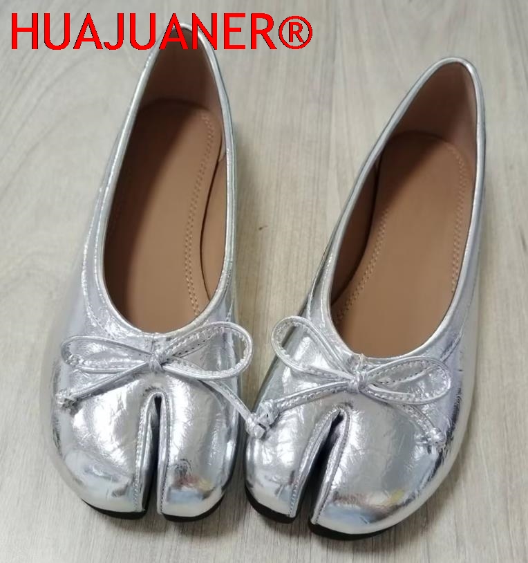 2026 스플릿 토 여성 발레 플랫 패션 타비 슈즈 캐 - Espadrille Slip On 리뷰 및 가격
