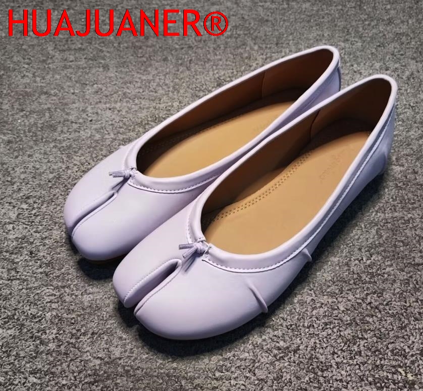2026 스플릿 토 여성 발레 플랫 패션 타비 슈즈 캐 - Espadrille Slip On 리뷰 및 가격