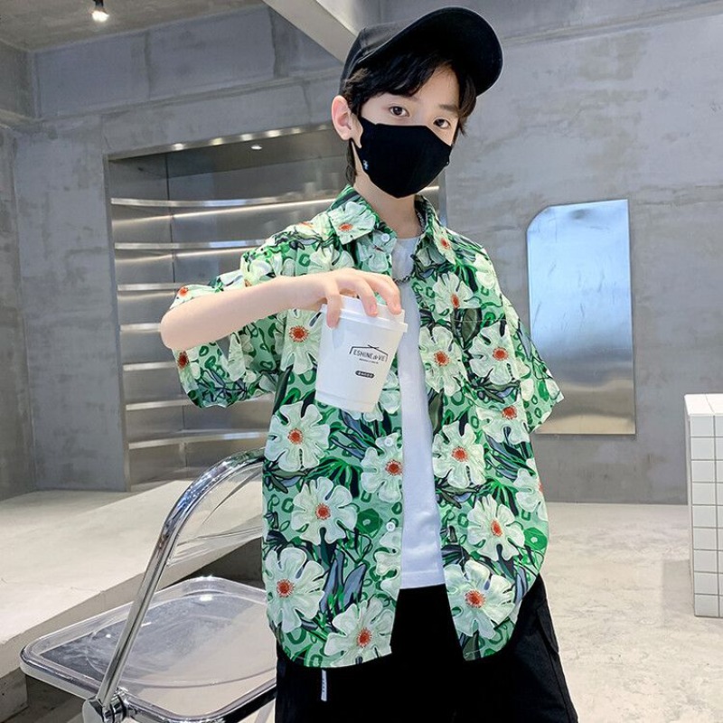 남아 플로럴 셔츠 여름 세트 2026 HK 스타일 비치 - Resort Shirt Floral 리뷰 및 가격