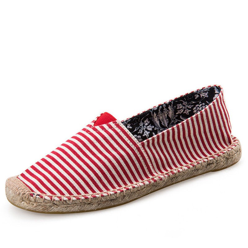 2025 여름 가을 남성 캔버스 신발 통기성 남성 캐주 - Espadrille Slip On 리뷰 및 가격