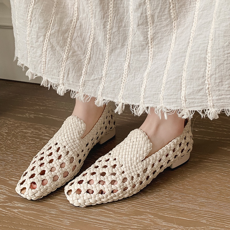2026 패션 핫세일 정품 가죽 꼬임 샌들 여성 로우힐 - Casual Sandal Leather 리뷰 및 가격