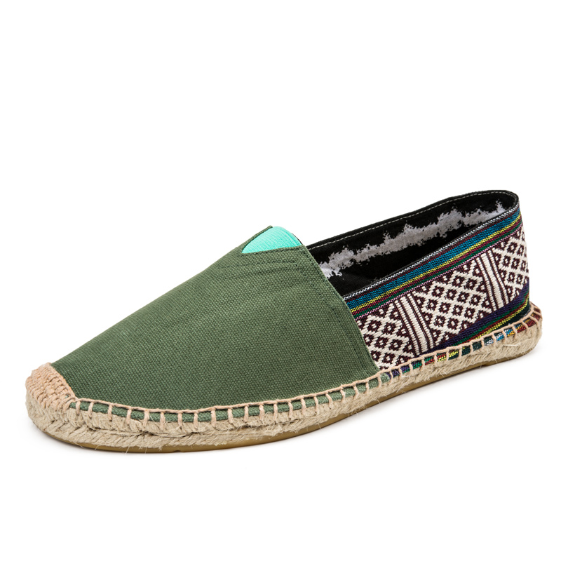 새로운 여름 린넨 통기성 캐주얼 플랫 여성 남성 에스파 - Espadrille Slip On 리뷰 및 가격
