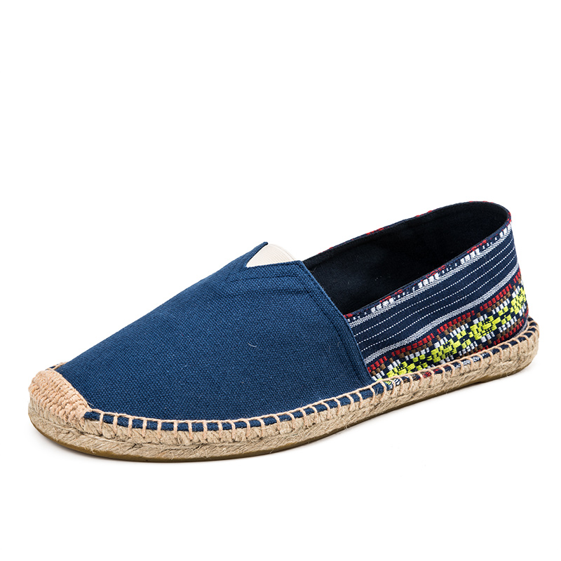 새로운 여름 린넨 통기성 캐주얼 플랫 여성 남성 에스파 - Espadrille Slip On 리뷰 및 가격
